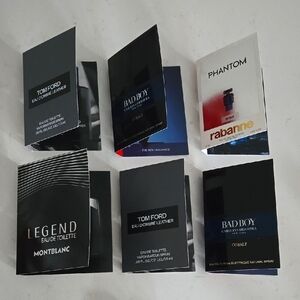 New never used mens Designer Tom Ford, Montblanc, Rabanne, Bad Boy Phantom